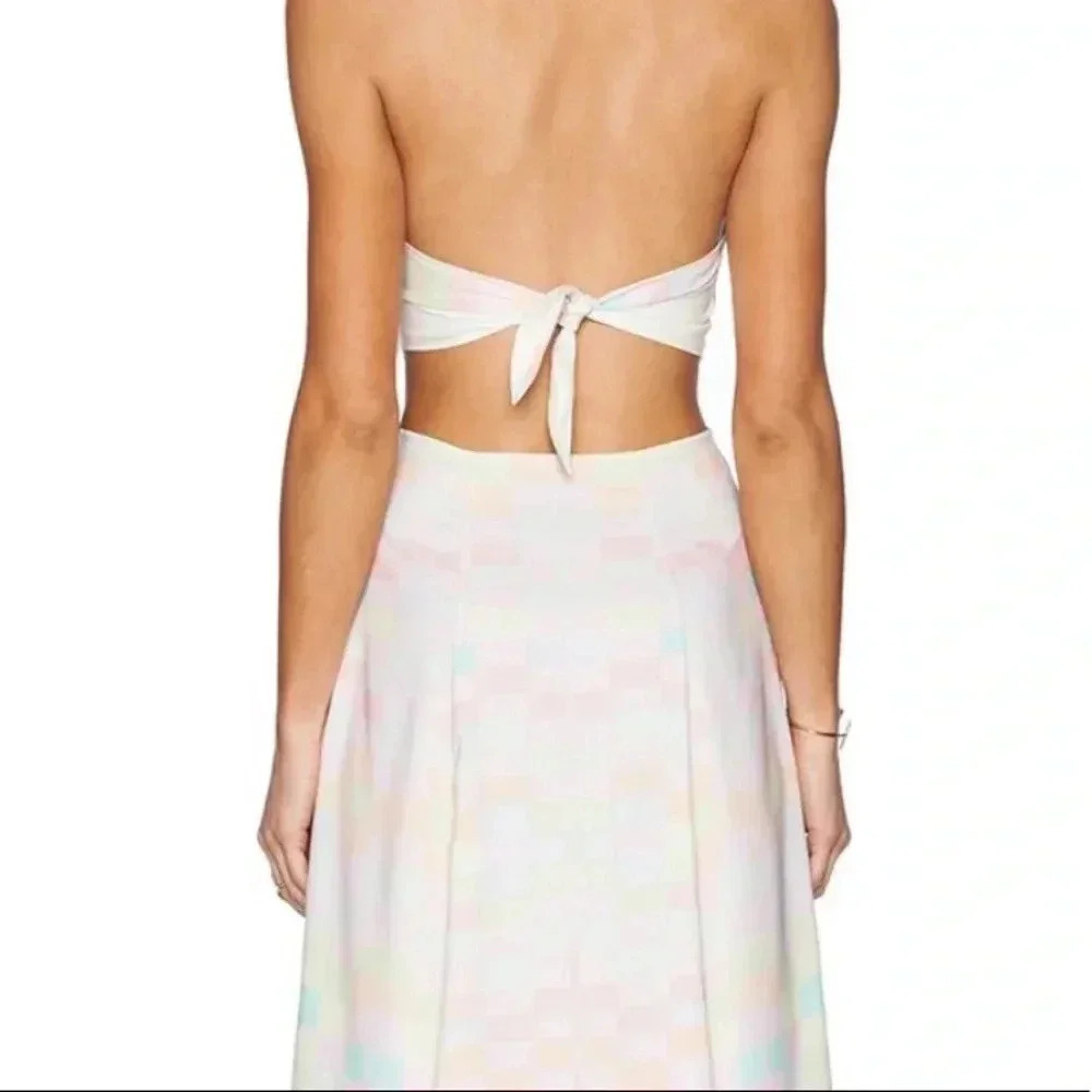 MARA HOFFMAN Pastel Midi Dress 10